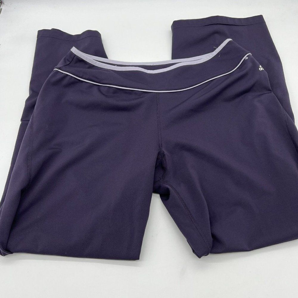 Adidas Thermo System ATS Purple wide leggings Large